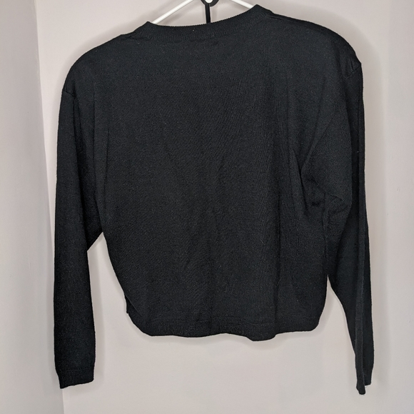 L'eau Vive vintage wool blend cardigan - Picture 3 of 7